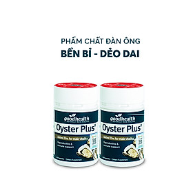 Combo 2 Hộp Tinh Chất Hàu Goodhealth Oyster Plus 60 Viên - Tăng Cường Sinh Lý - Cải Thiện Chất Lượng Tinh Trùng - Hàng Chính Hãng New Zealand