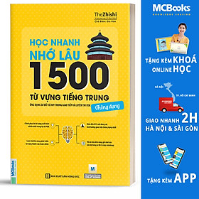 [Tải ebook] Học Nhanh Nhớ Lâu 1500 Từ Vựng Tiếng Trung Thông Dụng PDF