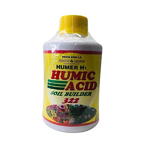 Phân bón lá Humic acid ( làm tăng sức nảy mầm của hạt giống, giúp cây trồng chịu đựng được sự thay đổi pH đột ngột)