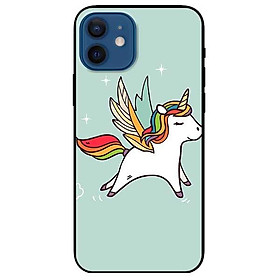 Ốp lưng dành cho Iphone 12 Mini - 12 / 12 Pro - 12 Pro Max mẫu Ngựa Cánh Thiên Thần