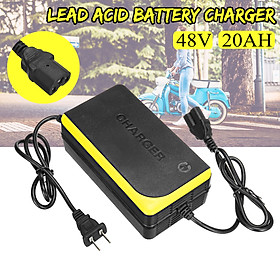 48V 20AH Lead Acid Battery Charger for Electric Bicycle Bike Motorcycle