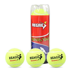 Hộp 3 quả bóng tennis bằng cao su và nỉ chất lượng cao