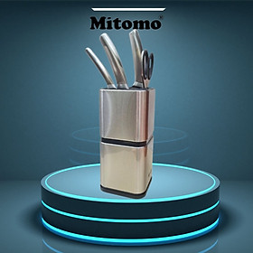 Bộ dao làm bếp thép crom cao cấp 5 món Mitomo DKC-199 Hàng chính hãng