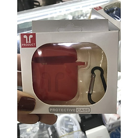 Bao Case Silicon Dành Cho Tai Nghe Apple Airpods Có Móc Khóa