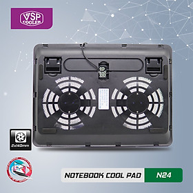 Hình ảnh Fan VSP Cooler N23 (2*Fan 8cm ) - Hàng nhập khẩu