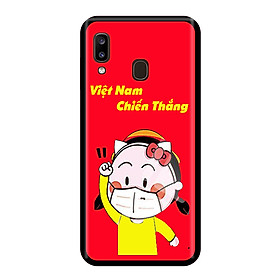 Ốp lưng cao cấp cho điện thoại SAMSUNG A20 Cổ Vũ Việt Nam Chiến Thắng Mẫu 1