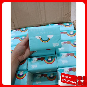Mua Giấy Ăn Cầu Vồng (1 Thùng 30 Gói) - Loại Tốt
