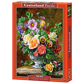 B52868 Đồ chơi ghép hình puzzle Flowers in a Vase 500 mảnh Castorland