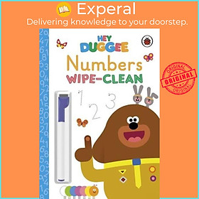 Sách - Hey Duggee: Numbers Wipe-Clean Board Book - Hey Duggee by Hey Duggee (UK edition, Board Book)