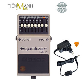 Phơ Guitar Boss GE-7 Graphic Equalizer - Bàn Đạp Fuzz Pedals Effects GE7 Hàng Chính Hãng - Kèm Móng Gẩy DreamMaker