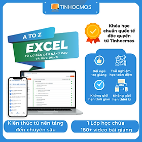Khóa học Excel chuyên sâu - Excel AZ - tinhocmos