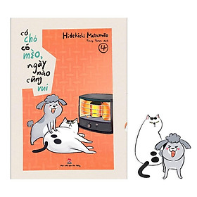 Truyện tranh Có chó có mèo, ngày nào cũng vui - Tập 4 - Tặng kèm Bookmark - NXB Kim Đồng
