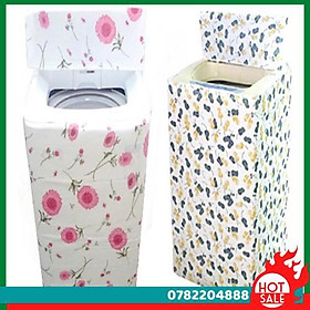 Áo Trùm Máy Giặt Cửa Trên 55*58*87Cm. - Giao Màu Ngẫu Nhiên - CH Hương Thị Miễn Phí Vận Chuyển
