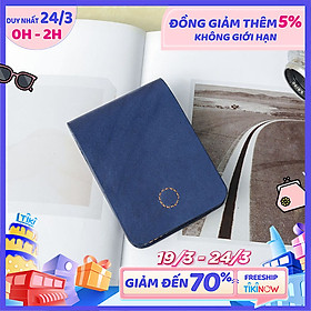 Ví sen, da bò thật 100%, bóp mini cầm tay J4M cho nam và nữ đựng tiền và thẻ, VSX19