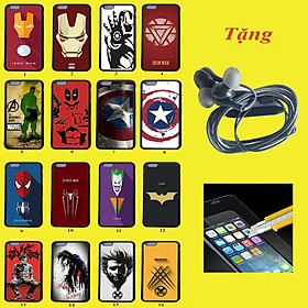 Ốp chống sốc Marvel dành cho iPhone ( có tráng gương bóng)