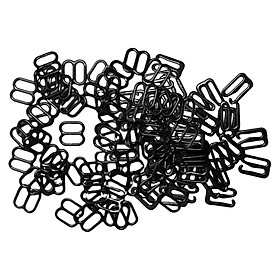 200pcs Metall BH-Träger Zubehör Bikiniverschluss Clips Verschluss Für Dessous Nähen