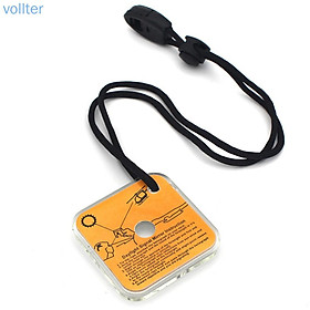 Mua 【Sản phẩm khuyến cáo】Outdoor Reflective Survival Signal Mirror With Whistle Long Distance Ask Help SOS Practical Emergency Tool