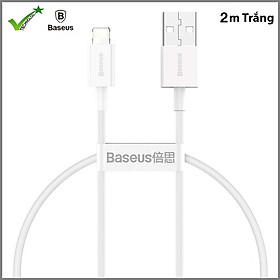 Cáp sạc Baseus Superior Series sạc nhanh dùng cho iPhone (2.4A, 480Mbps, Fast charge, ABS/ TPE Cable) - Hàng chính hãng