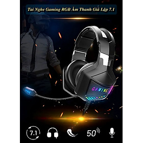 Mua Tai Nghe Headphone Gaming K902 Có Dây  Led RGB  Âm Thanh Giả Lập 7.1 - Home and Garden