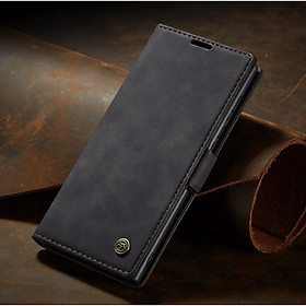 Bao da bò thật dạng ví chính hãng Caseme dành cho SamSung Galaxy Note 20 Ultra