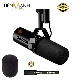 Mua Micro Thu Âm Vocal Shure SM7dB Tích Hợp Preamp - Mic Podcast Dynamic Microphone Hàng Chính Hãng