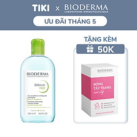 Nước tẩy trang Công Nghệ Micella Bioderma Sebium H2O - 500ml