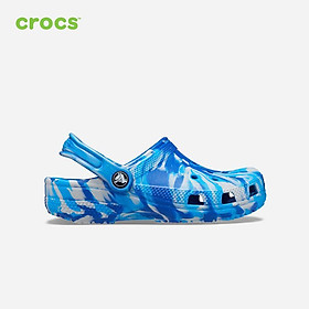Giày nhựa trẻ em Crocs Toddler Classic Marbled - 206838-4LB