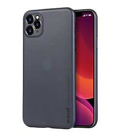 Xanh - Ốp lưng nhám siêu mỏng 0.3mm cho iPhone 11 Pro (5.8 inch) hiệu Memumi có gờ bảo vệ camera - Hàng nhập khẩu