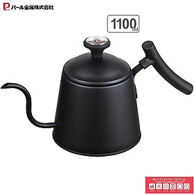 Mua Ấm pha trà  cà phê dùng cho bếp từ kèm nhiệt kế Drip Pot 1.1L hàng nội địa Nhật Bản