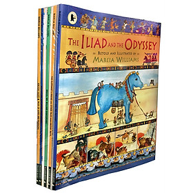 Marcia Williams Collection of Children's 8 Books Picture Flats Set