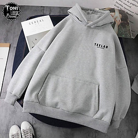 Áo Hoodie Local Brand TEELAB nỉ bông dày form rộng Unisex Full Box (HD2100L - Kèm Video Ảnh Thật)