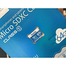 Mua THẺ NHỚ MICRO SD HOCO - CLASS 10 - XANH BIỂN(64GB)  VÀNG(32GB)  ĐỎ(16GB