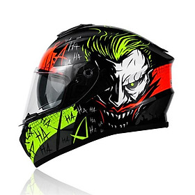 Mũ Bảo Hiểm Fullface Hai Kính YOHE 981