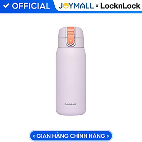 Mua Bình giữ nhiệt LocknLock School Fit Cotton Candy 370ml LHC3233  Hàng chính hãng  chất liệu inox 304  có dây đeo - JoyMall