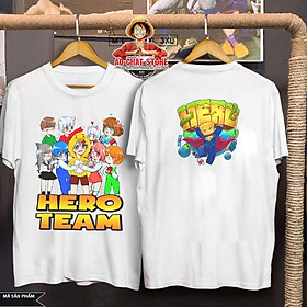 Áo Hero Team Mini World Siêu Hot In 2 Mặt - Áo thun Hero Team Đẹp Giá Rẻ MC18