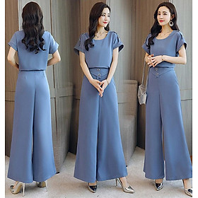 Set Đồ Bộ Phối Nút Cách Điệu