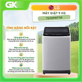 Máy Giặt LG 9 Kg T2109NT1G - Hàng Chính Hãng - Giao HCM