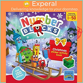 Sách - Numberblocks Christmas Sticker Fun by Sweet Cherry Publishing