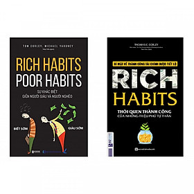 Bộ Sách Bí Mật Của Sự Thành Công ( "Rich Habits - Thói Quen Thành Công Của Những Triệu Phú Tự Thân" + "Rich Habits - Poor Habits Sự khác biệt giữa người giàu và người nghèo" )