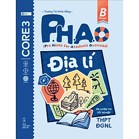 Sách - P.H.A.O Địa Lí Ôn Luyện Thi Tốt Nghiệp THPT, ĐGNL