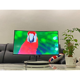 Màn hình Cong Provision / K-VISION 27 inch - Tấm nền PLS - độ phân giải FUll HD 1920x1080 - Chống Lóa - Tần số 75Hz - Hàng Chính Hãng