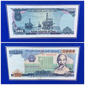 Mua 5 nghìn đồng năm 1987 - Giàn khoan dầu Vũng Tàu
