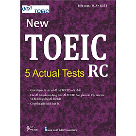 Nơi bán New Toeic: 5 Actual Tests - RC - Giá Từ -1đ