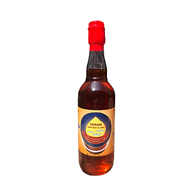 Nước mắm nguyên chất YaTrang 500ml - Cốt nhỉ cá cơm than, ủ 18 tháng, chai thủy tinh