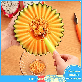 Mua Combo 2 Thìa Xúc Tạo Hình Trái Cây Đa Năng (Nhiều Màu) (Kèm Dụng Cụ Cắt Tỉa Trái Cây) - Vận Chuyển Miễn Phí Toàn Quốc