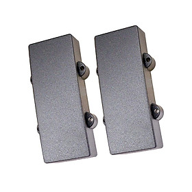 2pcs Sealed Brass Humbucker Pickup Cover for Electric Guitar Accessory