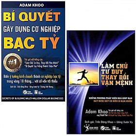 [Download Sách] Combo Làm Chủ Tư Duy, Thay Đổi Vận Mệnh + Bí Quyết Gây Dựng Cơ Nghiệp Bạc Tỷ ( tái bản )