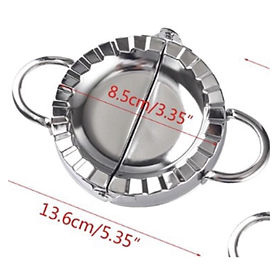 Mua Khuôn bánh há cảo khuôn bánh xếp inox ba cỡ lớn nhỏ có thể dùng làm khuôn bánh bột lọc