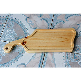 Mua Thớt Gỗ Lõm Có Tay Cầm 45x16cm Trang Trí Thực Phẩm  Sushi Sashimi Nhật Bản  Bánh Ngọt  Trái Cây