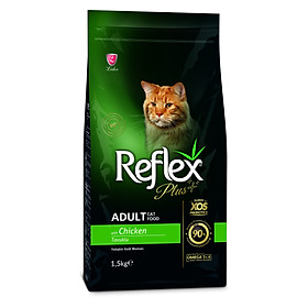 Thức ăn cho mèo Reflex Plus Adult Cat Food Chicken 1,5kg